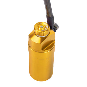 SU000102_HCmotorku_Gold Remote Adjustable Reservoir Rear Shcoks Absorber Suspension For Harley Touring ‘14-’25 Road Glide Road King Street Glide
