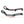 SU0003101 HCmotorku CNC Aluminum Remote Reservoir Shocks Bracket Mounting Clamps-Balck for Harley Touring ‘14-’24 Street Glide Road Glide Road King Electra Glide Size