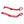 SU0003102 HCmotorku CNC Aluminum Remote Reservoir Shocks Bracket Mounting Clamps-Red for Harley Touring ‘14-’24 Street Glide Road Glide Road King Electra Glide Detail