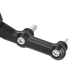 SU000601 HCmotorku Black Premium CNC Remote Reservoir Mounting Bracket for Harley Touring ‘14-Up