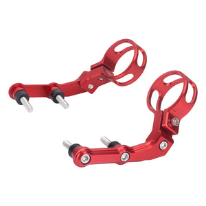 SU000603 HCmotorku Red Premium CNC Remote Reservoir Mounting Bracket for Harley Touring ‘14-Up