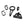 SU000701 HCmotorku Steering Damper Bracket Kit For Harley Touring Road Glide '15-Up