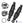 SU000902 HCmotorku Black Air Ride Suspension System for Harley Touring '90-'24 Dyna '91-'17