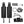 SU000903 hcmotorku Fully Adjustable Air Ride System & Compressor Kit For Harley Softail 