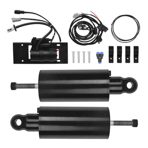 SU000903 hcmotorku Fully Adjustable Air Ride System & Compressor Kit For Harley Softail  2017