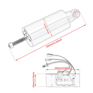 SU000903 hcmotorku Fully Adjustable Air Ride System & Compressor Kit For Harley Softail 2017 - size