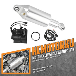 SU000904 HCmotorku Air Ride Suspensions with Pump for Harley Softail 2018-2024