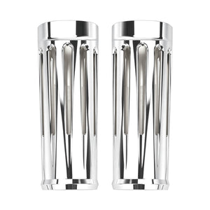 SU001002 HCmotorku Front Fork Slider Covers Fit For Harley Touring Trike '80-'23