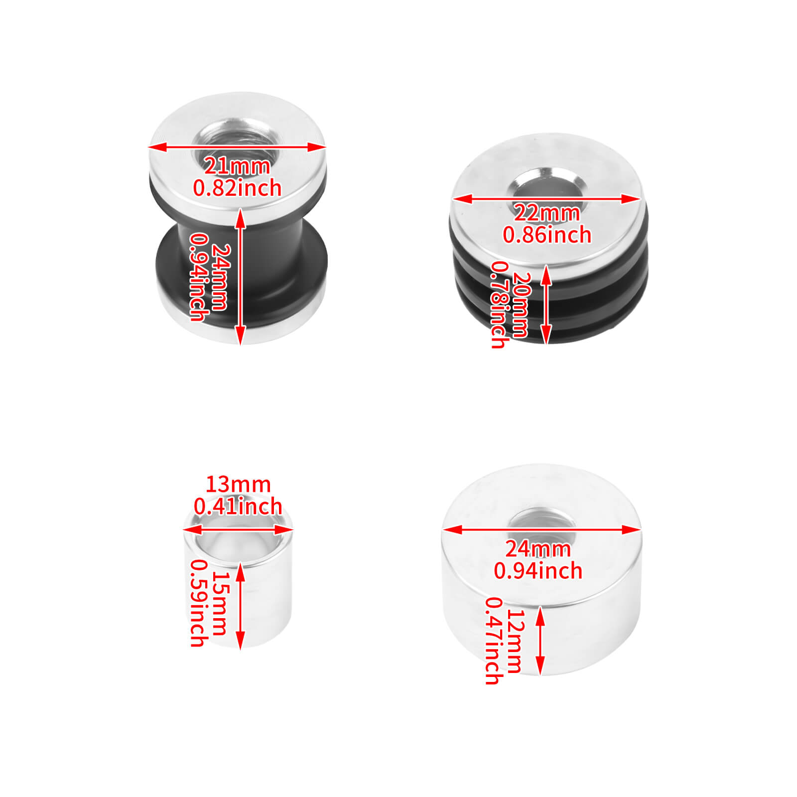 TH004202 HCmotorku Docking Hardware Kit Fit Harley Touring Size
