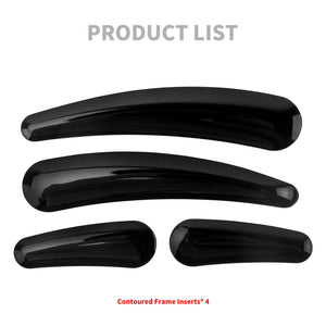 TH004802 HCmotorku Curved Swingarm Frame Inserts Set For Harley Softail FL FLS Product List