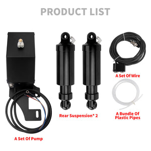 Motorcycle Rear Air Ride Suspension Fit for Harley Touring 1994-2018 | HCmotorku