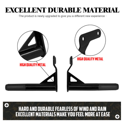 TH028504 HCmotorku Black Rear Crash Bar Fit for Harley Softail 2018-2024