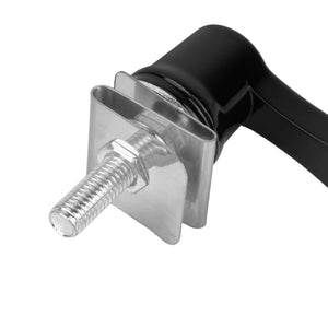 TH029002 HCmotorku Black Premium Quick Release Saddlebag Bolts For Harley Touring 1992-2025