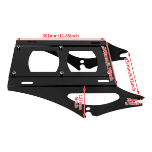 TH030803 HCmotorku-Black Tourpack Luggage Rack for Harley Touring Road King Size