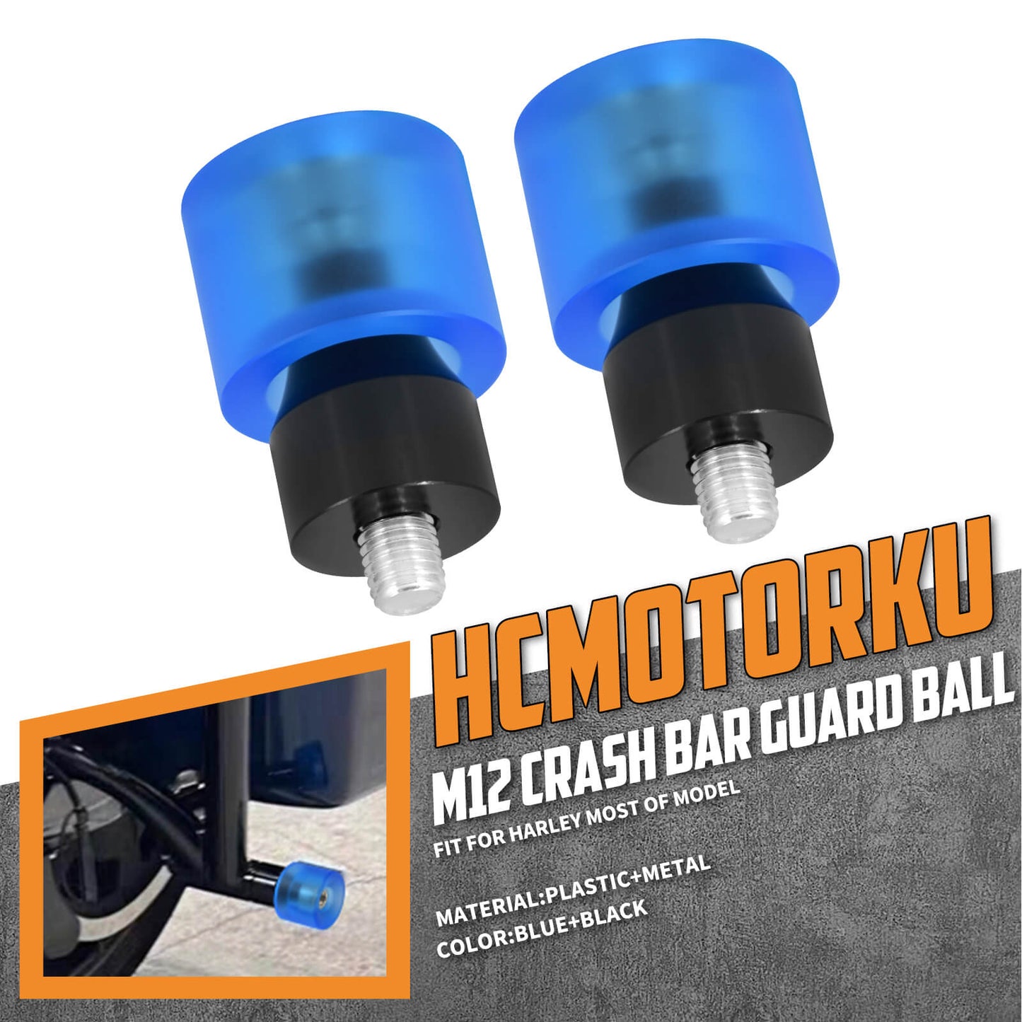 TH0327-hcmotorku-motrocycle-bar-style-decorative-end-wheels-blue