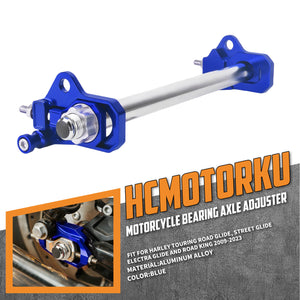 TR000405 hcmotorku CNC Rear Axle Adjusters for Harley Touring 2009