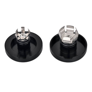 WH000101_HCmotorku_CNC Billet Aluminum Front Axle Nut Covers Axle Caps For Harley Touring ‘23-Up