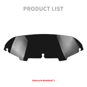WI002801_HCmotorku_Black 4.5” Low-Profile Windshield Windscreen for Harley Touring Electra Street Glide ‘96-’13 Product List