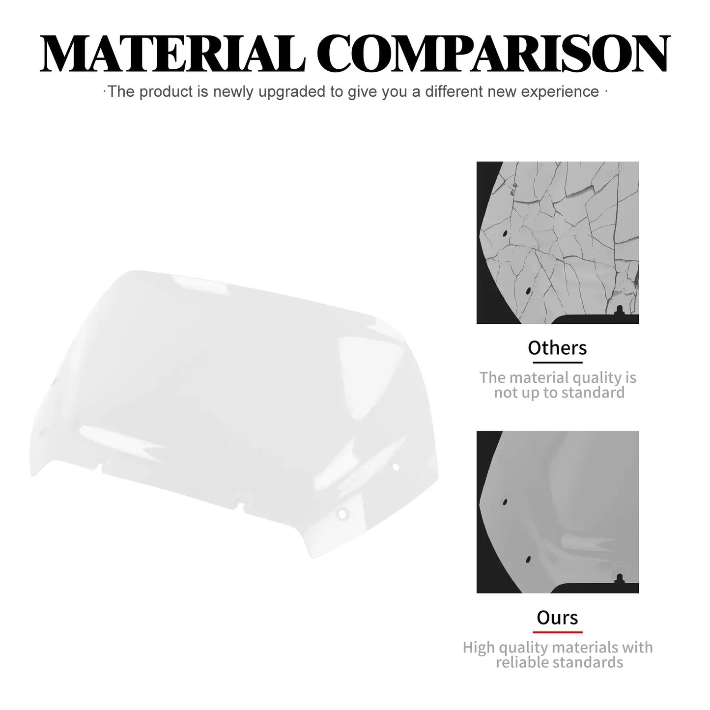 WI003902 hcmotorku 10" Windshield Clear For Harley Road Glide 2025