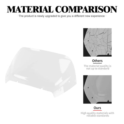 WI003902 hcmotorku 10" Windshield Clear For Harley Road Glide 2025