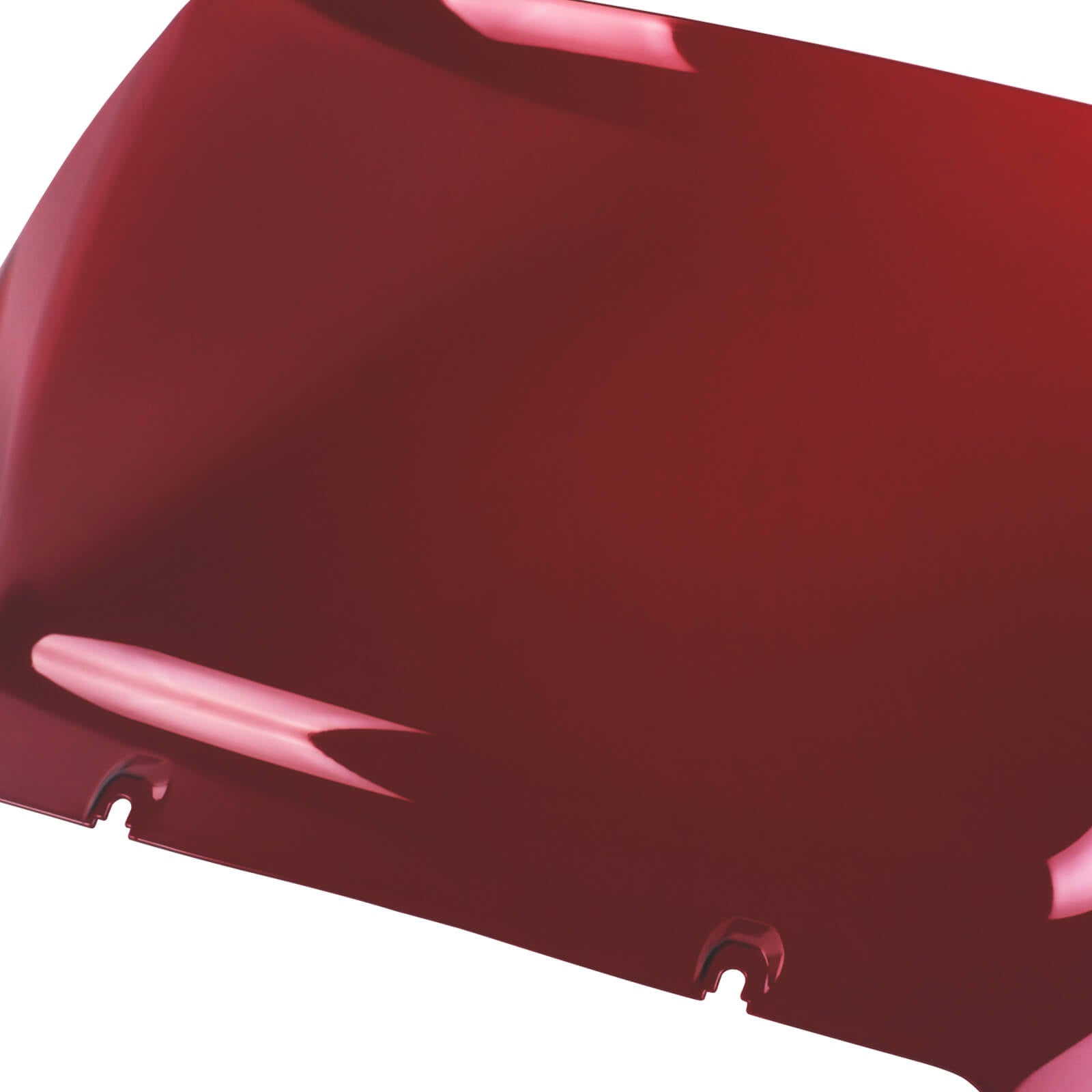 WI003904 hcmotorku harley 10" windshield road glide - red