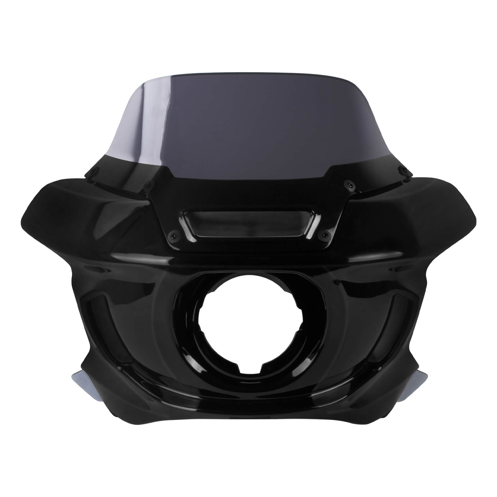 WI004103 HCmotorku Motorcycle Outer Fairing 8” Windshield For Harley Dyna '06-'17 Street Bob Fat Bob