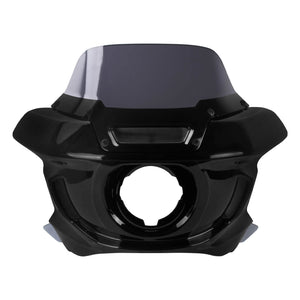 WI004103 HCmotorku Motorcycle Outer Fairing 8” Windshield For Harley Dyna '06-'17 Street Bob Fat Bob