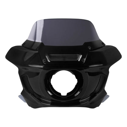 WI004103 HCmotorku Motorcycle Outer Fairing 8” Windshield For Harley Dyna '06-'17 Street Bob Fat Bob