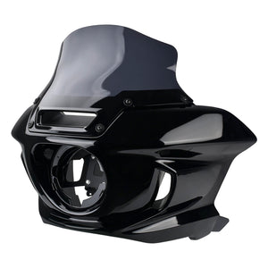 WI004104 HCmotorku Front Fairing with Tinted Windshield For Harley Softail '18-up
