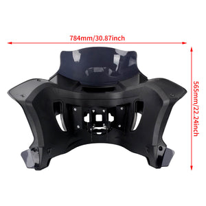 WI004104 HCmotorku Front Fairing with Tinted Windshield For Harley Softail '18-up Size