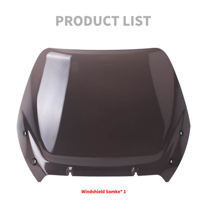 WI004401_HCmotorku_Black 12” Windshield Windscreen for Harley Touring Road Glide ’24-Up  CVO Road Glide ‘23-Up CVO Road Glide ST ‘24-Up Product List