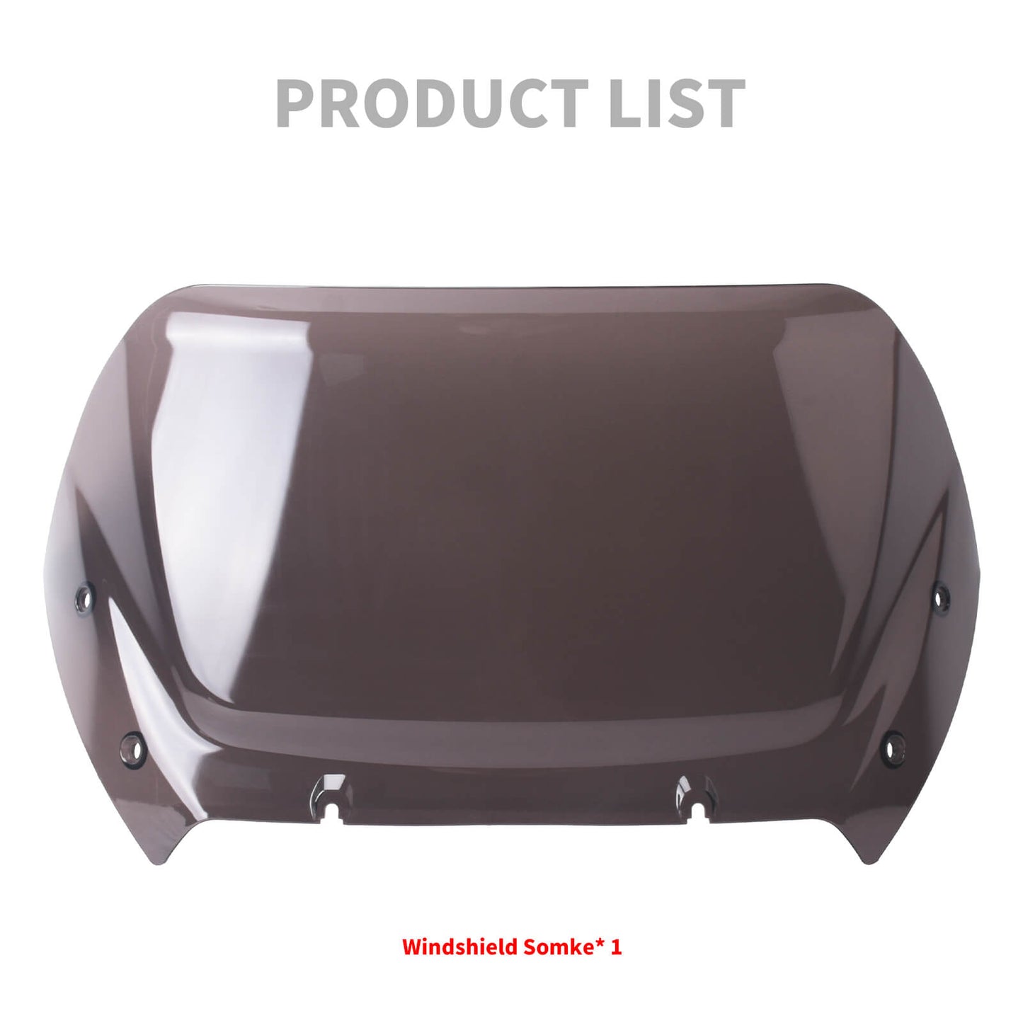WI004501_HCmotorku_Black 10” Windshield Windscreen for Harley Touring Road Glide ’24-Up  CVO Road Glide ‘23-Up CVO Road Glide ST ‘24-Up  Product List