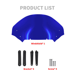 Upper Fairing Windshield Blue For Harley Touring Road Glide 2023.5-2025 | HCmotorku