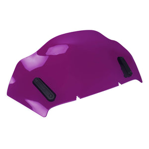 WI005405 HCmotorku Purple Motorcycle 10.55” Windshield Windscreen for Harley Street Glide FLHX 24’-25’ FLHXU 2025 CVO Street Glide FLHXRXSE 2023-2025