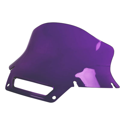 WI005504 hcmotorku 8.5" Performance Purple Windshield for Harley Low Rider