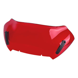 WI006002 hcmotorku 10" Front Fairing Wave Windscreen For 2025 Harley Road Glide - red