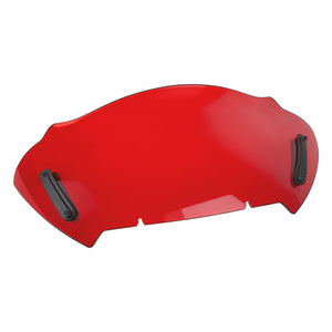 WI006002 hcmotorku 10" Front Fairing Wave Windscreen For 2026 Harley Road Glide - red
