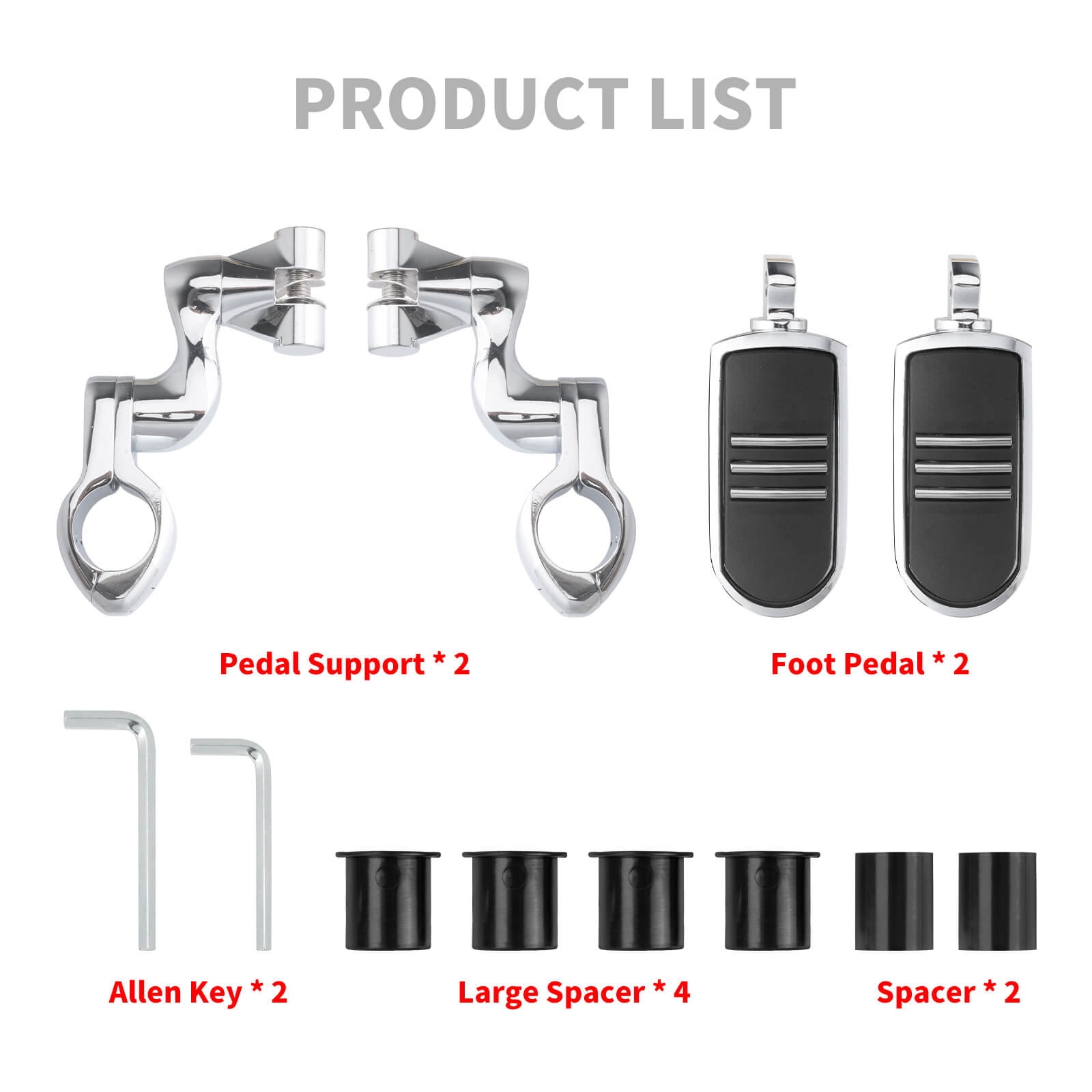 ZH000068_HCmotorku_Chrome Highway Pegs & Support Mount Fits Harley Product List