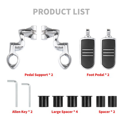 ZH000068_HCmotorku_Chrome Highway Pegs & Support Mount Fits Harley Product List