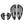 ZH000121 HCmotorku_ CNC Black Footboards Set Front Rear Floorboards for Harley Softail Touring