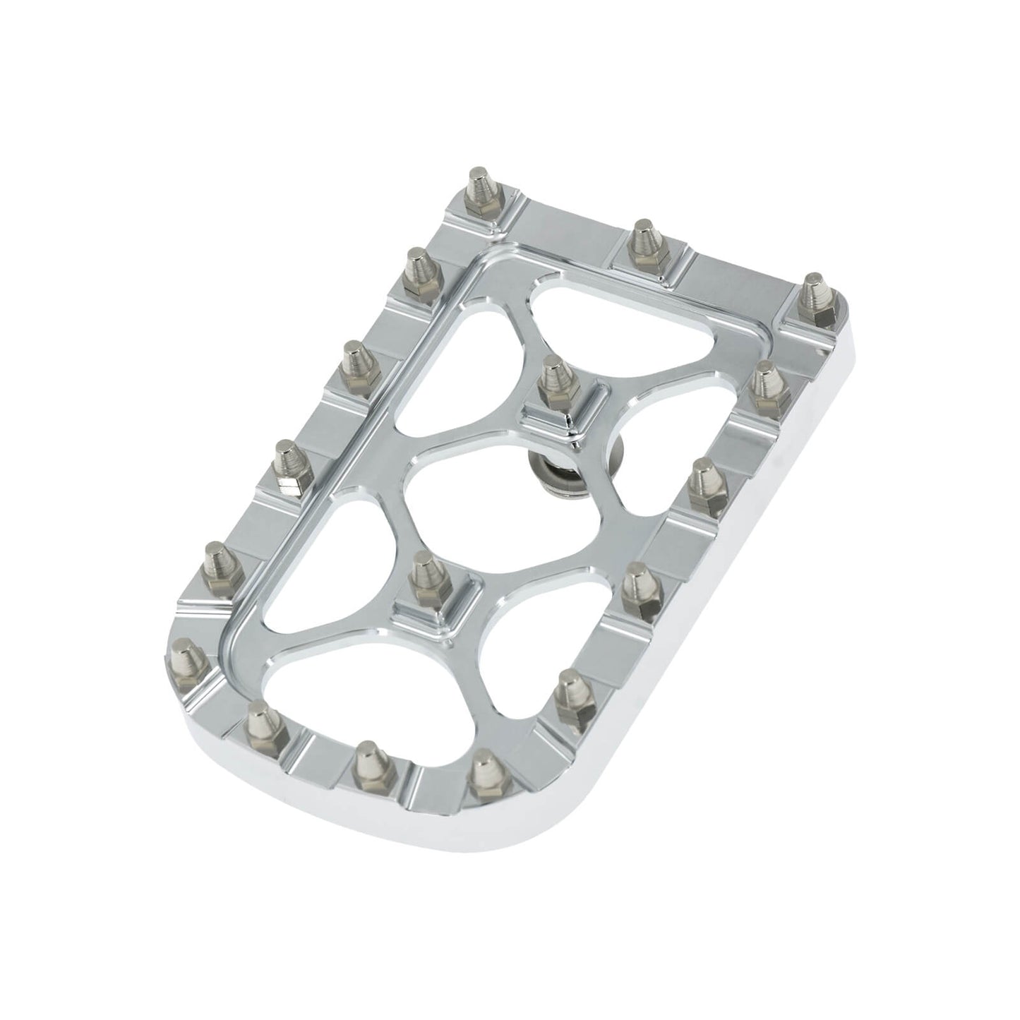 ZH001022 HCmotorku Mx Style Shift linkage Floorboards Brake Pedal Cover Kit Chrome Fit For Harley Touring Softail Detail