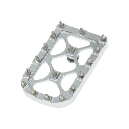 ZH001022 HCmotorku Mx Style Shift linkage Floorboards Brake Pedal Cover Kit Chrome Fit For Harley Touring Softail Detail