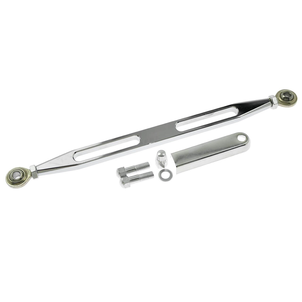 ZH001022 HCmotorku Mx Style Shift linkage Floorboards Brake Pedal Cover Kit Chrome Fit For Harley Touring Softail