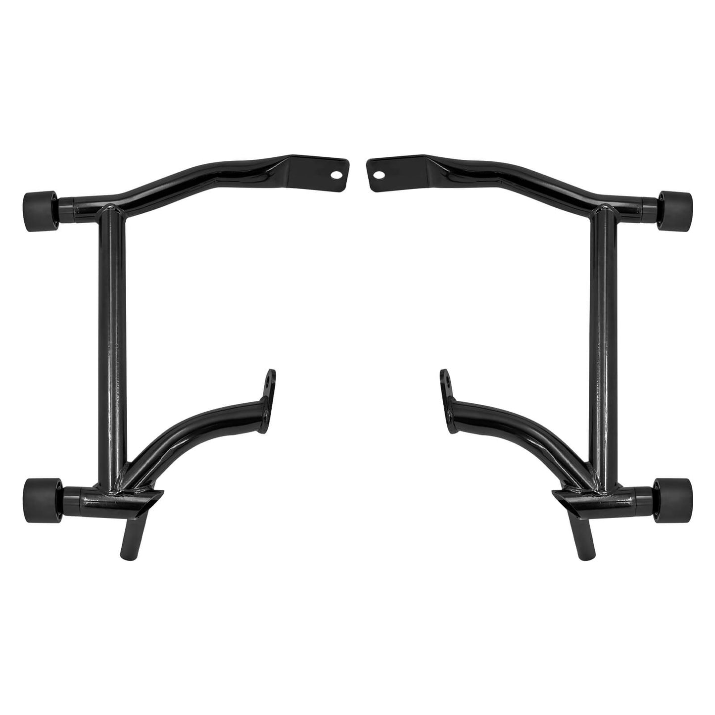 Crash Bars 4* Black Slider Bolt Cap Saddlebags Guards For Harley Touring Road Street Glide 2009-2025 | HCmotorku