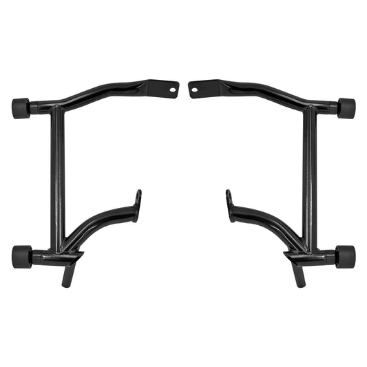 Crash Bars 4* Black Slider Bolt Cap Saddlebags Guards For Harley Touring Road Street Glide 2009-2025 | HCmotorku