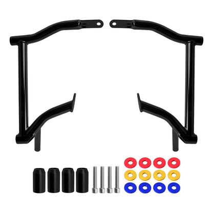 ZHBR0001_HCmotorku_Saddlebag Guard Crash Bar with Colorful Washers for Harley Touring ‘09-Up