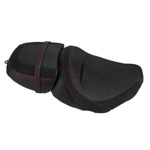 ZHCB0008 hcmotorku Red Stitch 2-Up Seat Assembly for 2025 Harley Touring FLHXSE