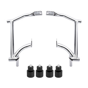 ZHFR0004_HCmotorku_Saddlebag Guard Crash Bar with Black Guard Balls for Harley Touring ‘09-Up