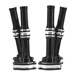ZHFR0012_HCmotorku_Black Pushrod Lifter Covers Upper Rocker Box Covers For M8 Softail Touring ‘18-’23