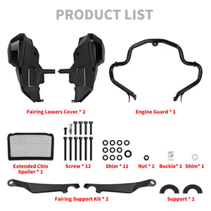 ZHFR0015 HCmotorku Lower Fairing Engine Guard Set for Harley Touring Product List